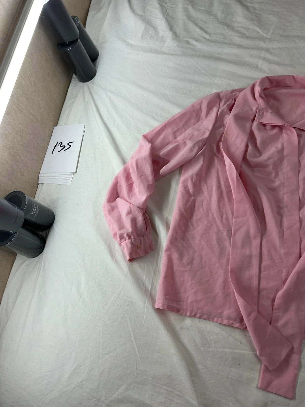 Camisa mejor de la redoute lisa rosa vintage – photo 3